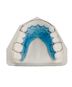 Hawley with Anterior bite plate